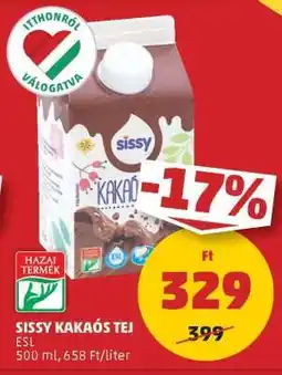 PENNY SISSY KAKAÓS TEJ ajánlat
