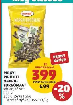 PENNY Mogyi Pirított Napraforgómag ajánlat