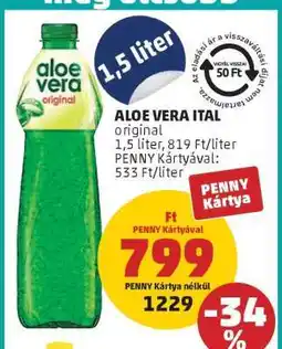 PENNY Aloe Vera Ital ajánlat