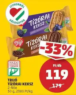 PENNY Trijó Tízórai Keksz ajánlat