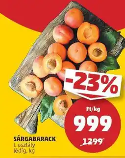 PENNY Sárgabarack ajánlat