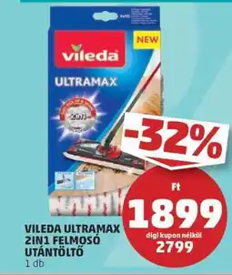 PENNY Vileda Ultramax 2in1 Felmosó Utántöltő ajánlat