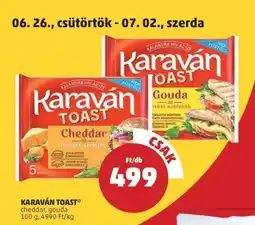PENNY Karaván Toast ajánlat
