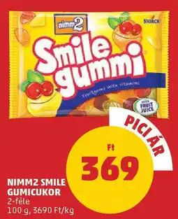 PENNY Nimm2 Smile gumicukor ajánlat