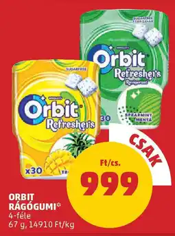 PENNY Orbit rágógumi ajánlat