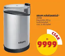 PENNY Krups kávédaráló ajánlat