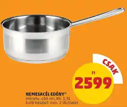 PENNY Nemesacél edény ajánlat