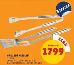 PENNY Grillező készlet ajánlat