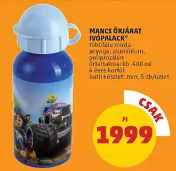 PENNY Mancs őrjárat ivópalack ajánlat