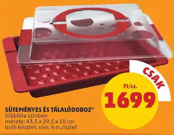 PENNY Süteményes és tálalódoboz ajánlat