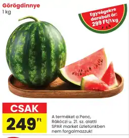 Spar Görögdinnye ajánlat