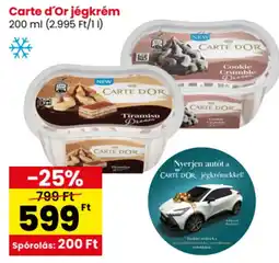 Spar Carte d'Or jégkrém ajánlat