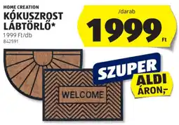 ALDI Home Creation Kókuszrost lábtörlő ajánlat