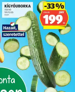 ALDI Kígyóuborka ajánlat