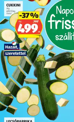 ALDI Cukkini ajánlat