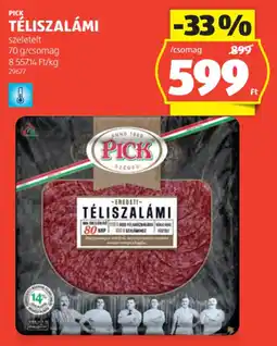 ALDI Pick Téliszalámi ajánlat