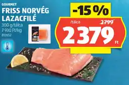 ALDI Gourmet Friss norvég lazacfilé ajánlat