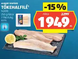 ALDI Almare Seafood tőkehalfilé ajánlat