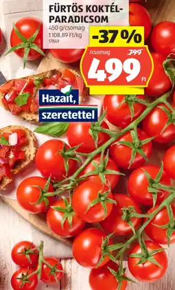 ALDI Fürtös koktél-paradicsom ajánlat