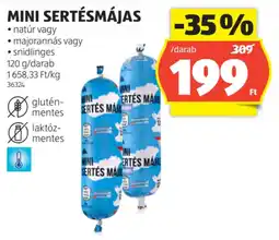 ALDI Mini sertésmájas ajánlat
