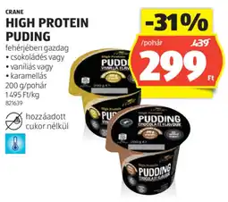 ALDI Crane High Protein puding ajánlat
