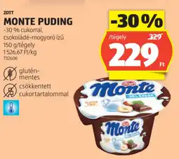 ALDI Zott Monte puding ajánlat