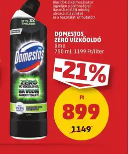 PENNY Domestos Zero Vízkőold ajánlat