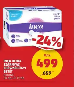 PENNY Inea Ultra Szárnyas Egészségügyi Betét ajánlat
