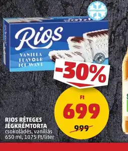 PENNY Rios Réteges Jégkrémtorta ajánlat