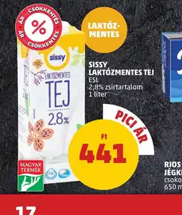 PENNY Sissy Laktzmentes Tej ajánlat