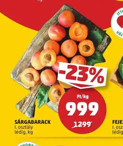PENNY Sárgabarack ajánlat