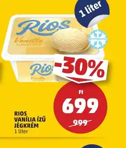 PENNY Rios Vanília ízű jégkrém ajánlat