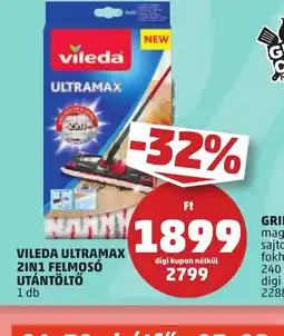 PENNY Vileda Ultramax 2in1 Felmos Utántöltő ajánlat