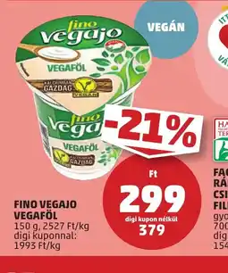 PENNY Fino Vegajo Vegaföl ajánlat