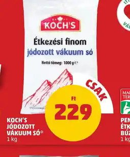 PENNY Koch's Jodozott Vákuum S ajánlat