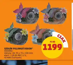 PENNY Szolár Pillang Dekor ajánlat