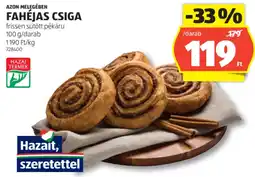 ALDI Azon Melegében Fahéjas csiga ajánlat