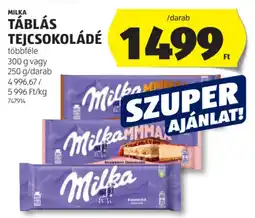 ALDI Milka Táblás tejcsokoládé ajánlat