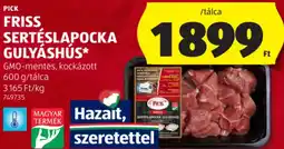 ALDI Pick Friss sertéslapocka gulyáshús ajánlat