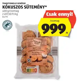 ALDI Traditionelle Genüsse Kókuszos sütemény ajánlat