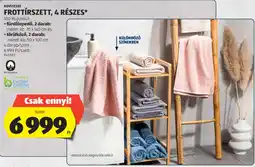 ALDI Novitesse frottírszett ajánlat