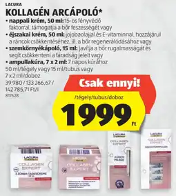 ALDI Lacura Kollagén arcápoló ajánlat