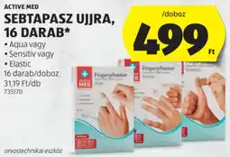 ALDI Active Med Sebtapasz ujjra ajánlat