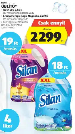 ALDI Silan öblítő ajánlat