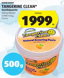 ALDI Scrub Daddy Tangerine clean ajánlat