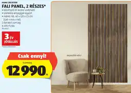 ALDI Home Creation Fali panel, 2 részes ajánlat