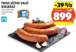 ALDI Friss Sütni való kolbász ajánlat