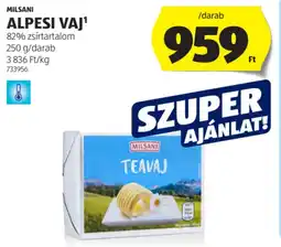 ALDI Milsani Alpesi vaj ajánlat
