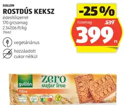 ALDI Gullon Rostdús keksz ajánlat