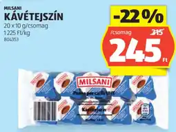ALDI Milsani Kávétejszín ajánlat